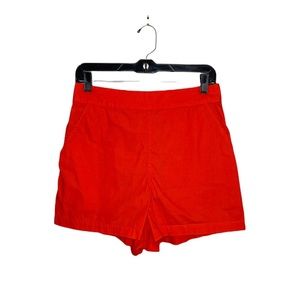 Free People Orange Hight Waisted Cuffed Casual Pants, size Medium
